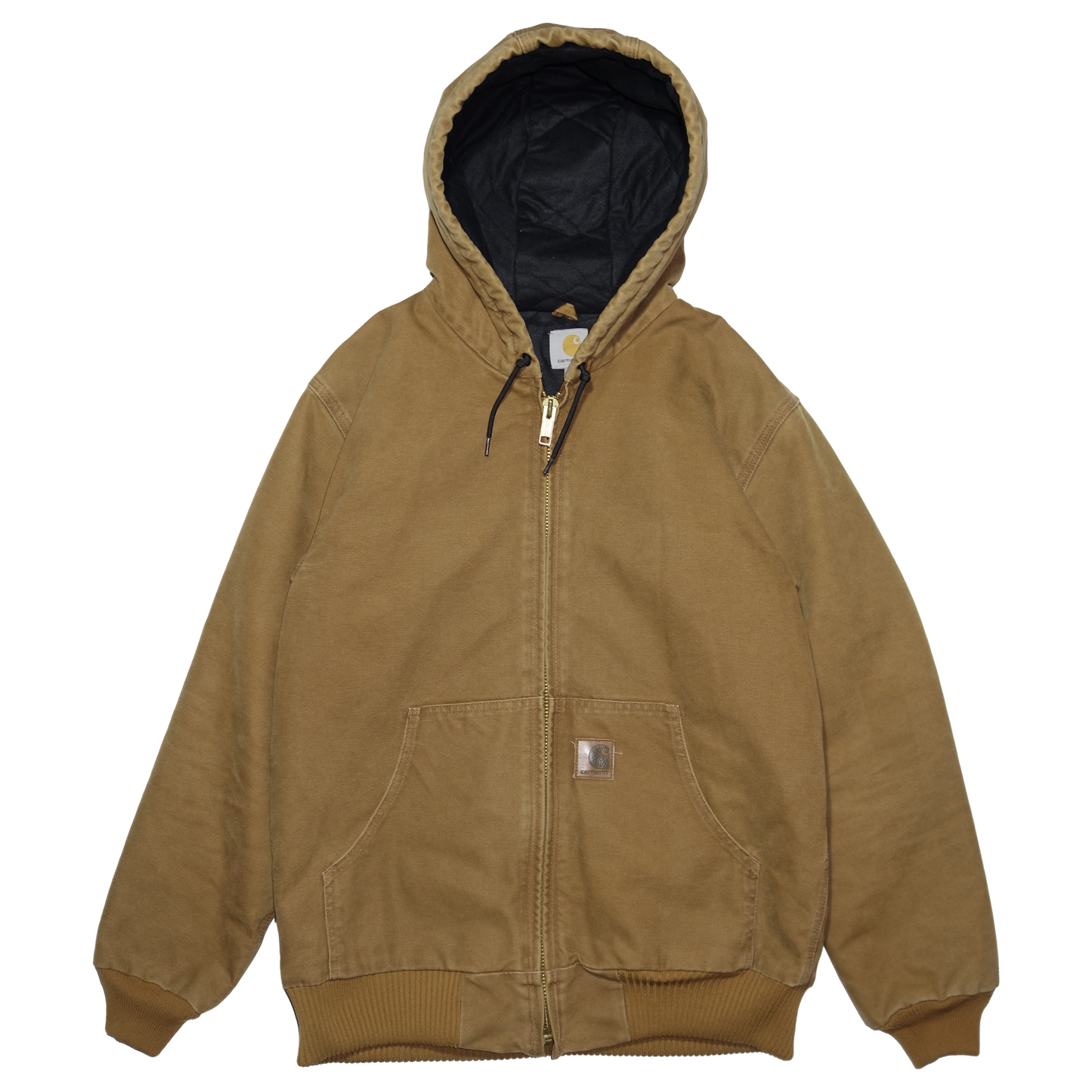 Carhartt Hooded Active Jacket Brown