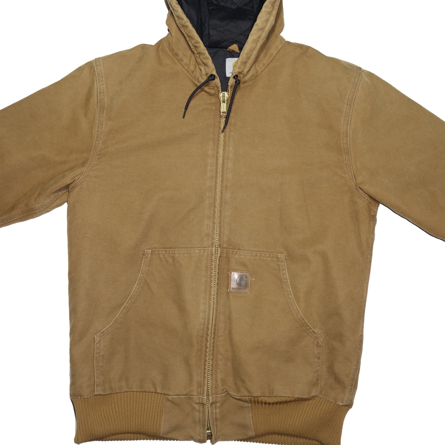 Carhartt Hooded Active Jacket Brown