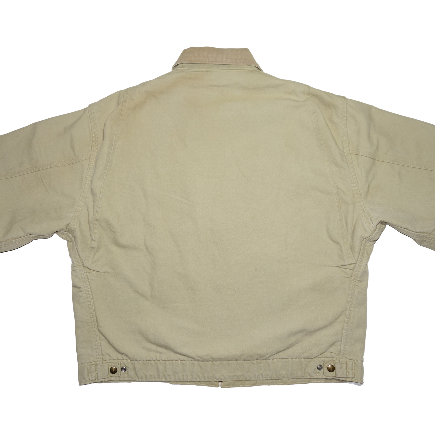 Vintage 90s Carhartt Detroit Jacket Cream - M