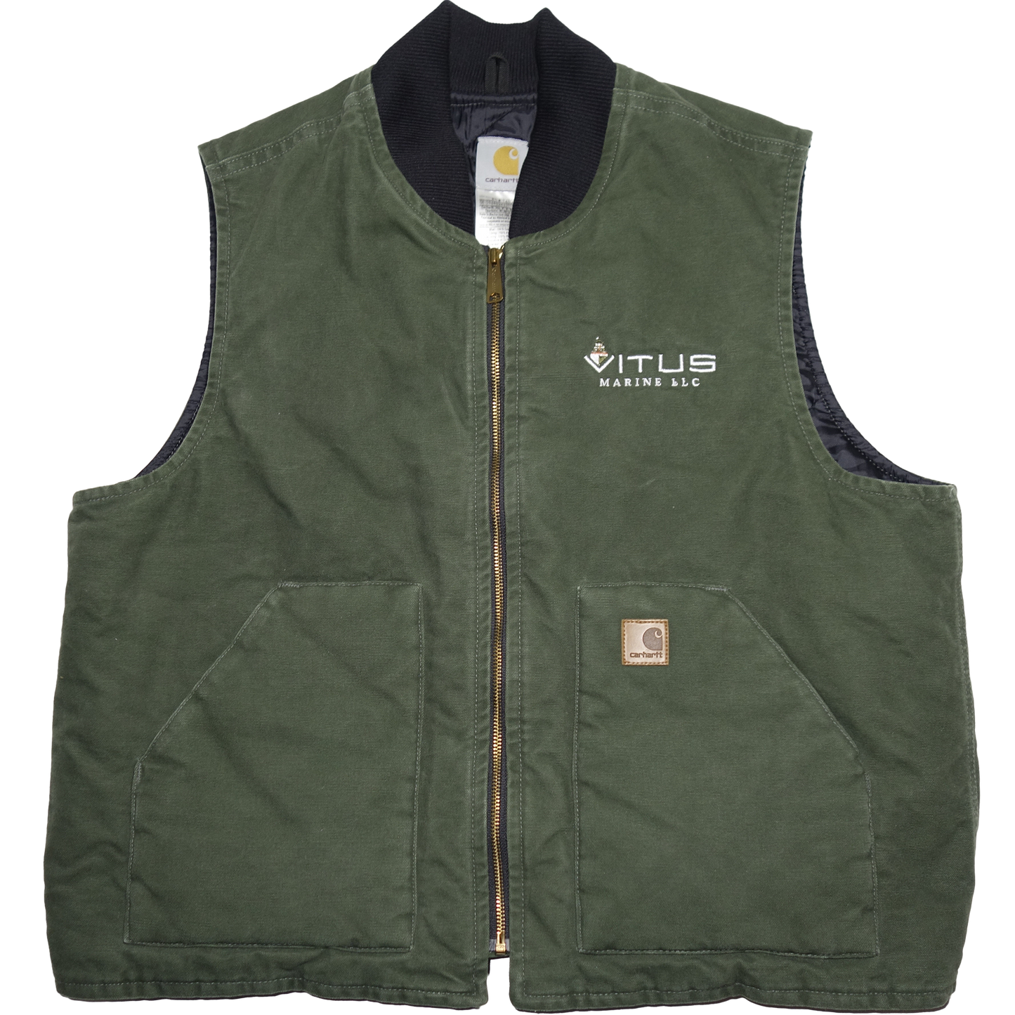 Vintage Carhartt Vest Forest green