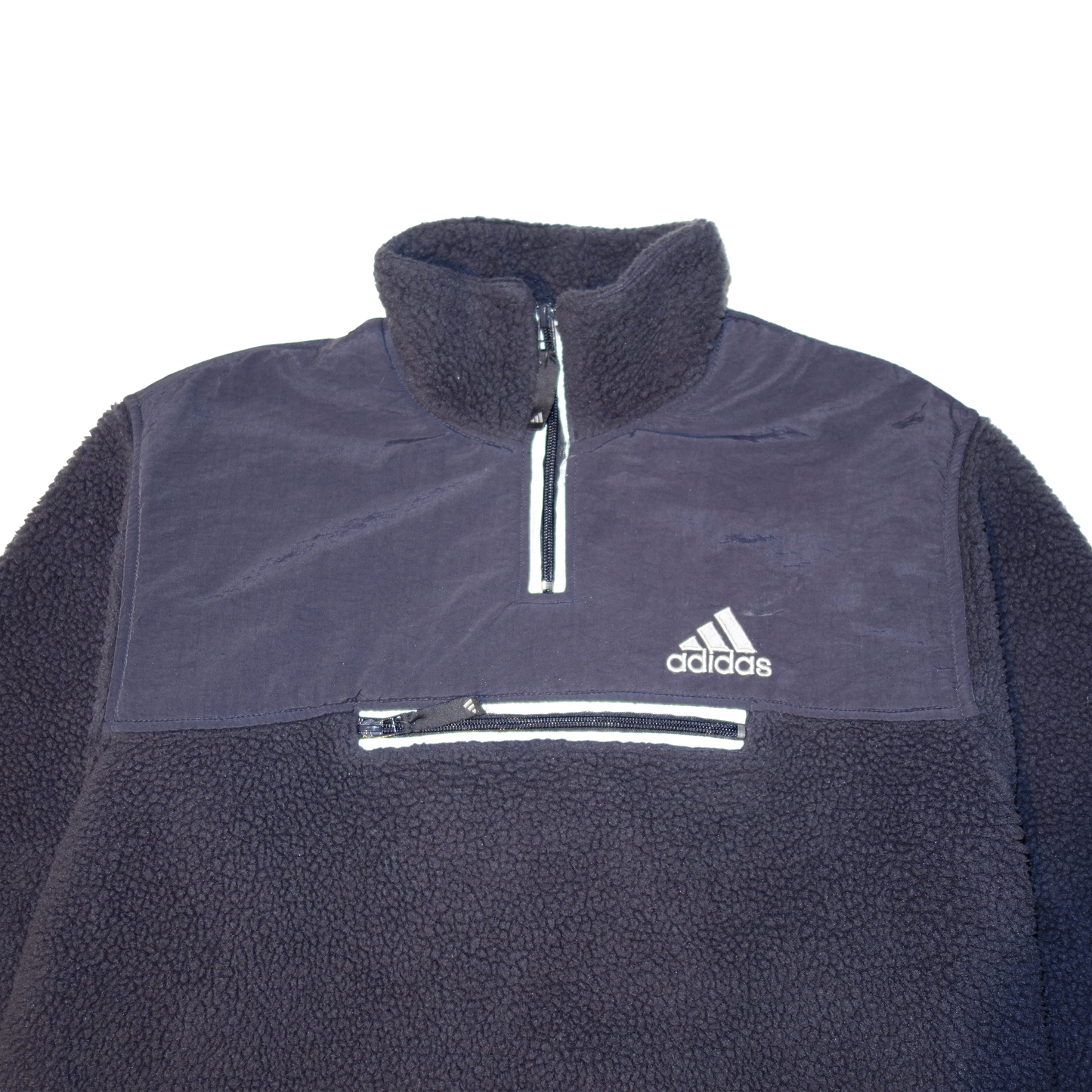 Vintage Adidas Fleece Half-Zip