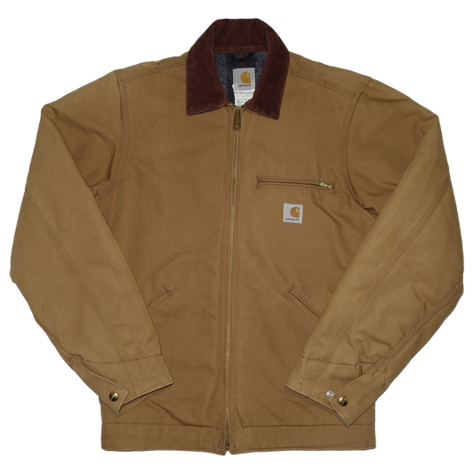 Carhartt Detroit Jacket Small Brown 2015