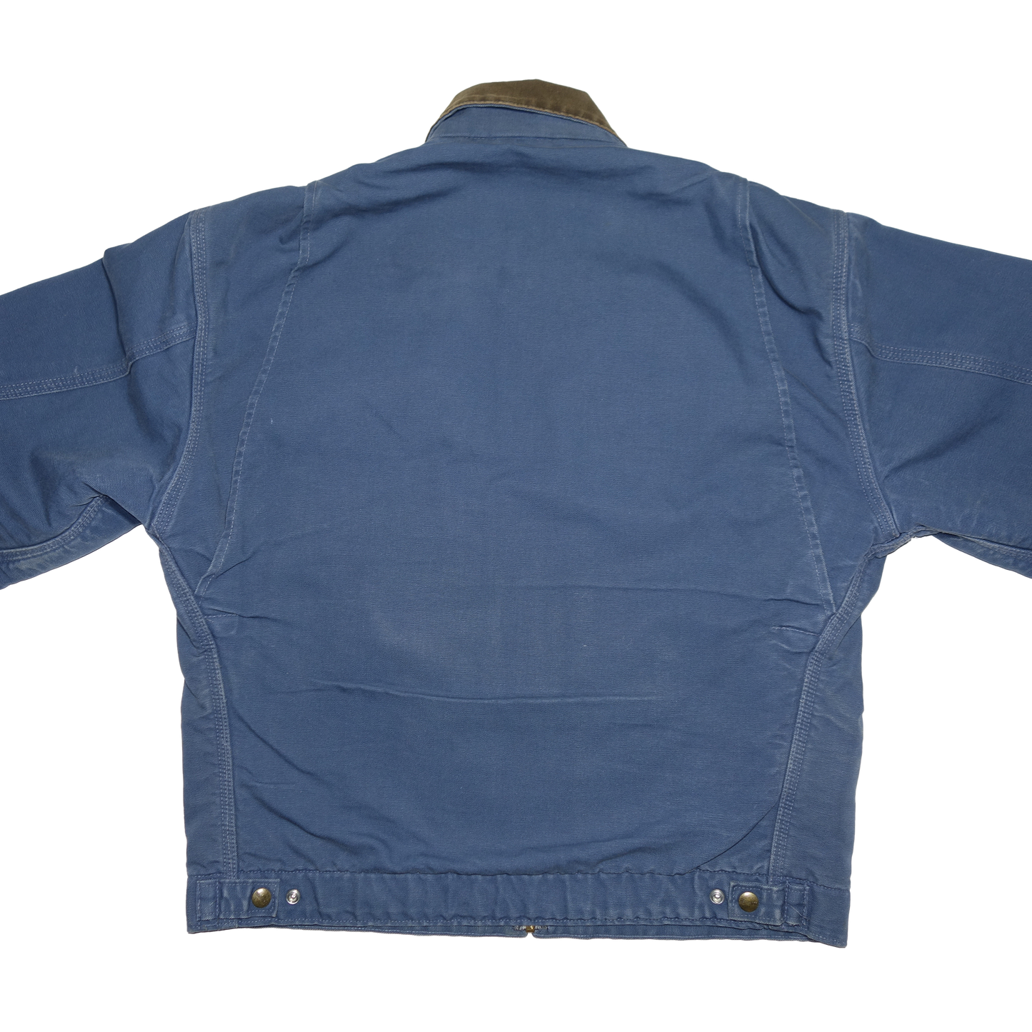 Vintage 90s Carhartt Detroit Jacket Blue - L