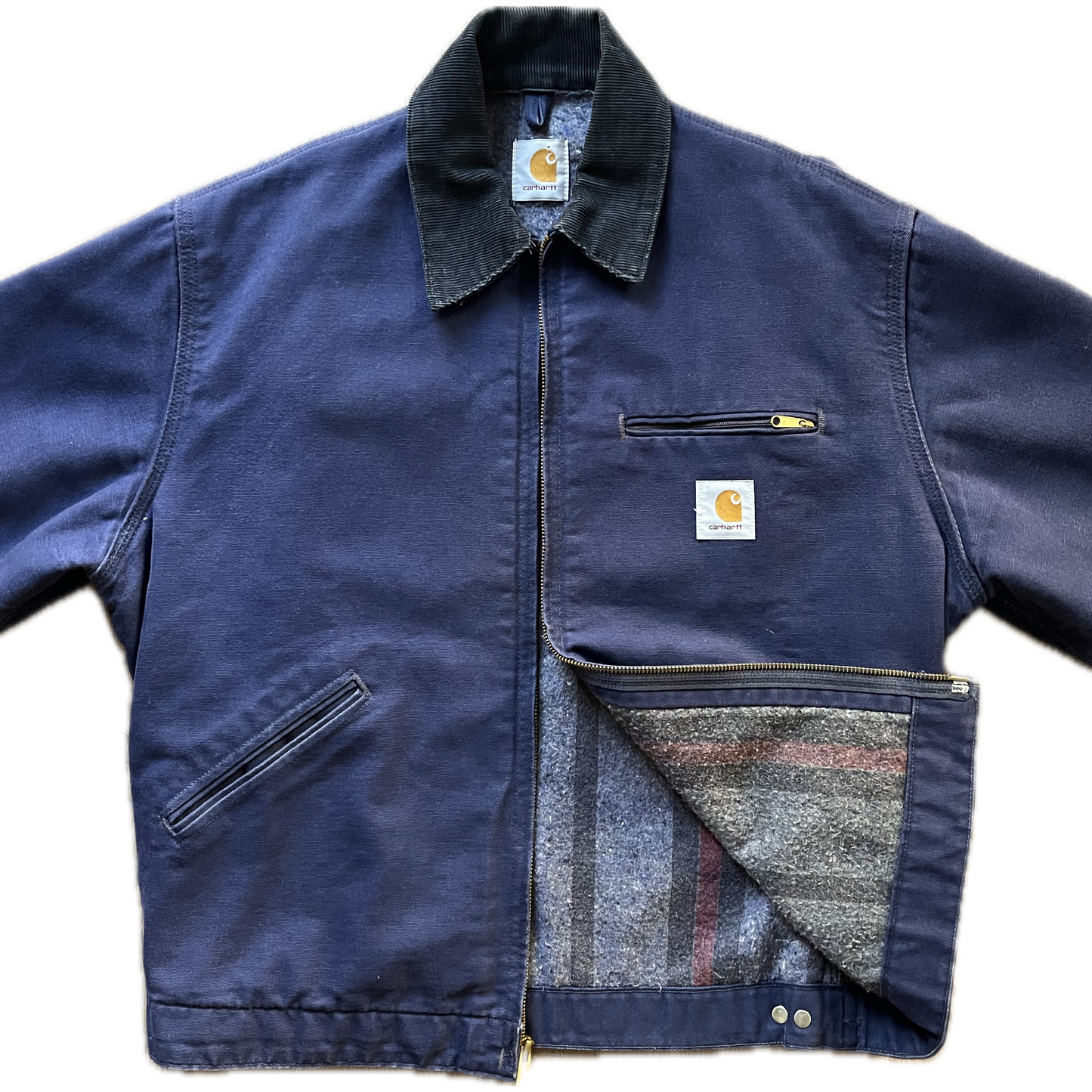 Carhartt Detroit Jacket Navy Blue - L