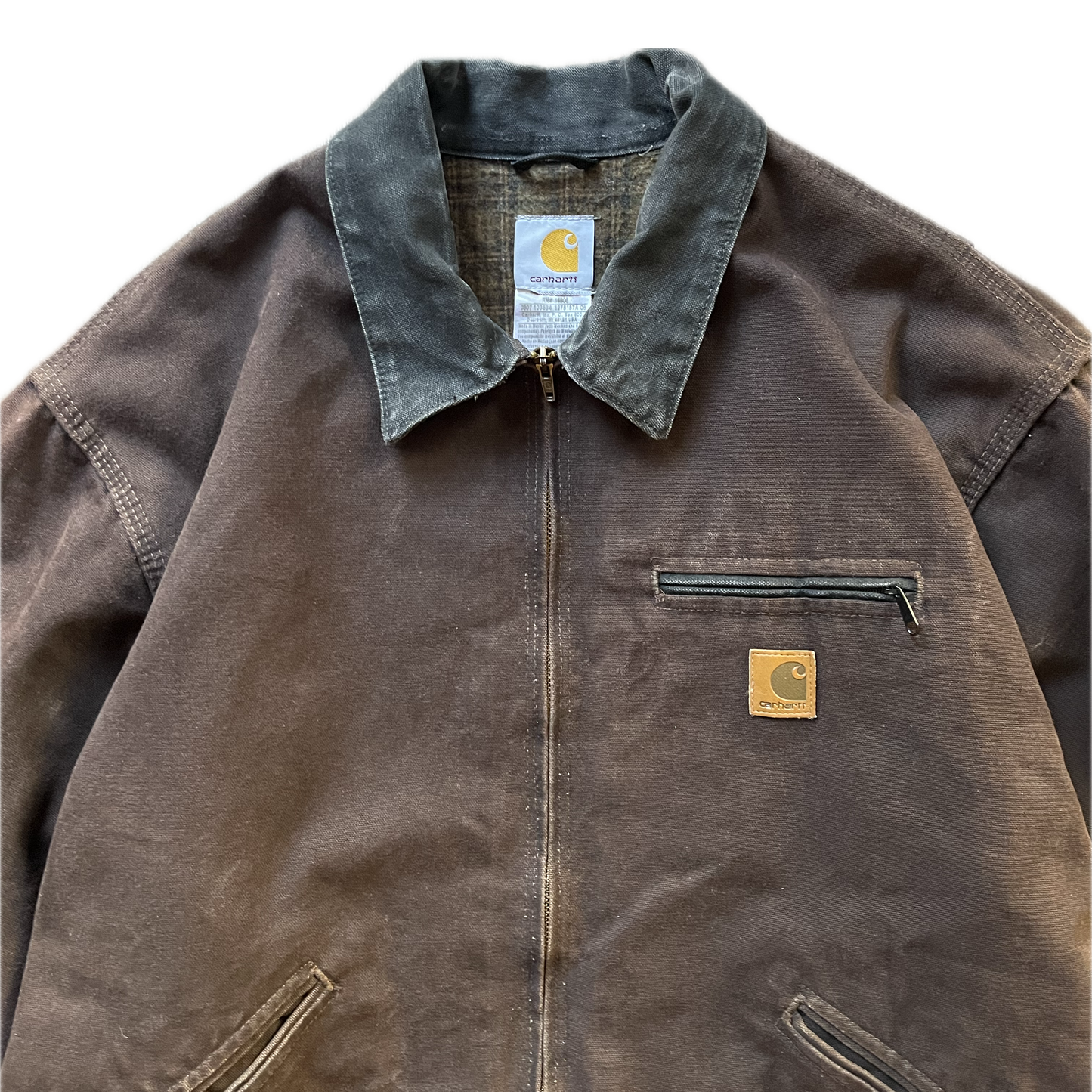 Carhartt Detroit Jacket Brown 2007 - XXL