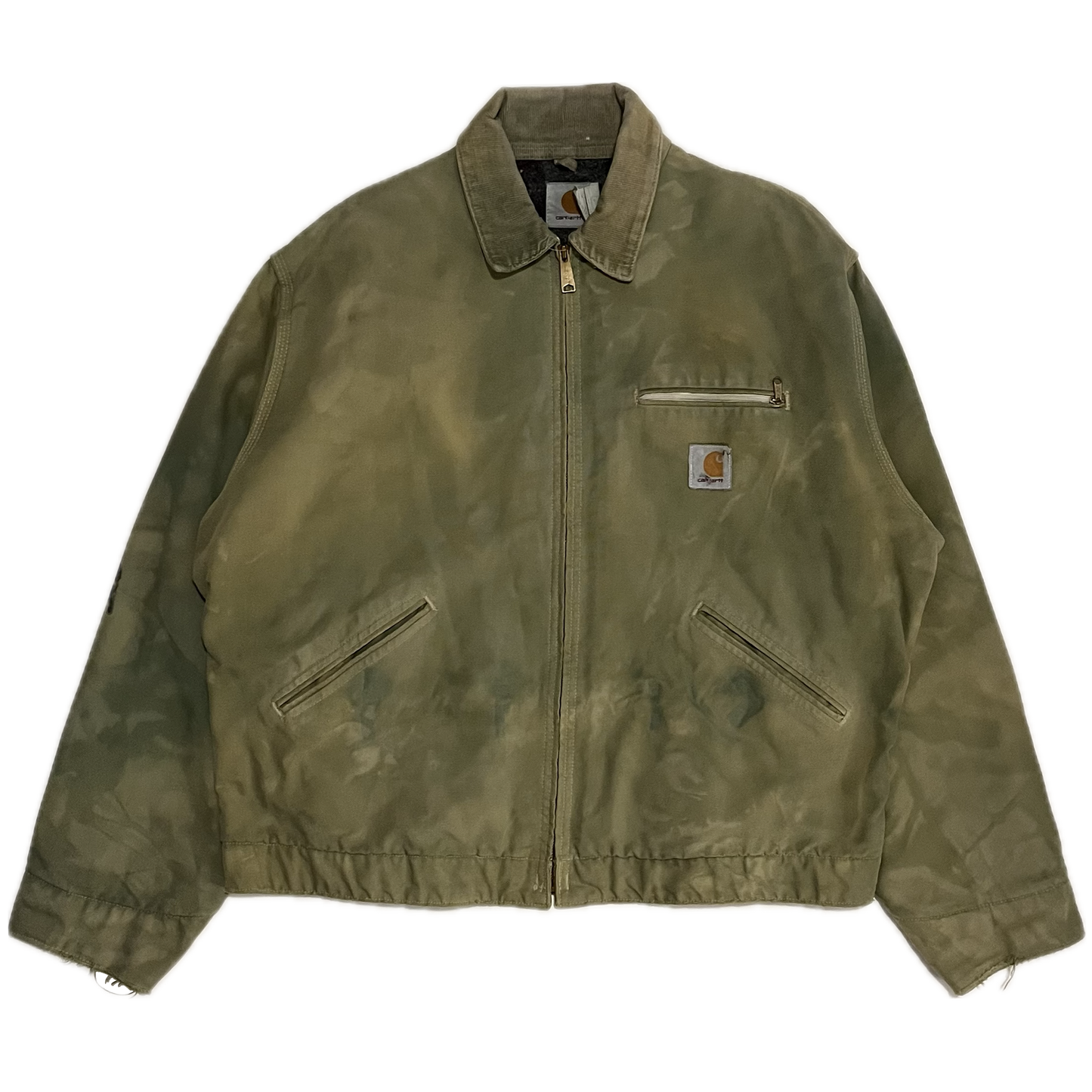 Carhartt Detroit Jacket 90s Green Dyed- M