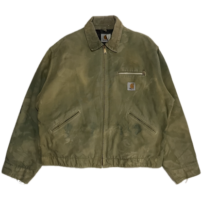 Carhartt Detroit Jacket 90s Green Dyed- M