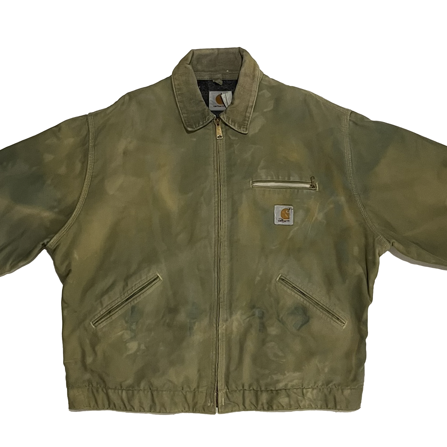 Carhartt Detroit Jacket 90s Green Dyed- M