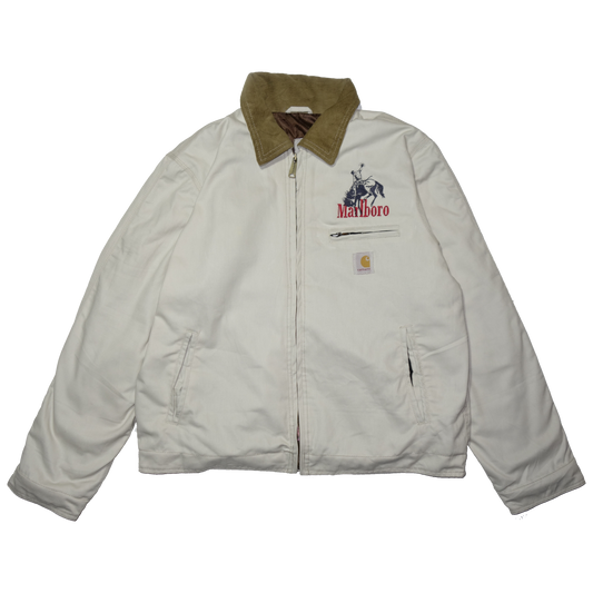 Carhartt Rework Detroit Jacket White Large