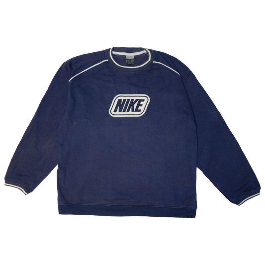 Vintage Nike Sweatshirt 00s Navy