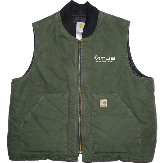 Vintage Carhartt Vest Forest green